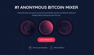 Coinomize btc mixer